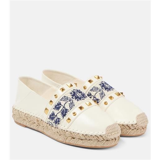 Valentino Garavani espadrillas country in pelle
