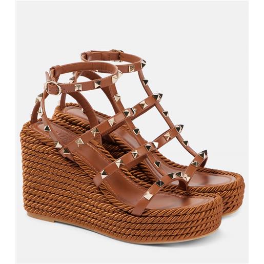 Valentino Garavani espadrillas rockstud torchon 95