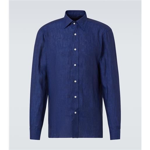 Rubinacci camicia in lino