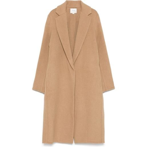 Vince cappotto con effetto spazzolato - marrone