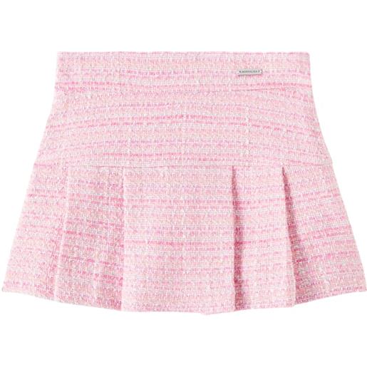 Monnalisa gonna in tweed di misto cotone