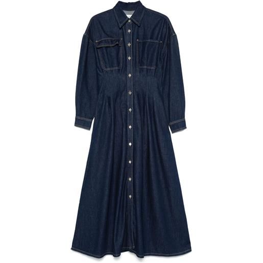 FRAME abito lungo - blu