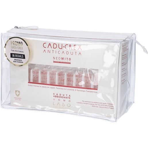 Labo cadu-crex neo mito trattamento anticaduta abbondante uomo 20 fiale 3,5ml + shampoo 150ml