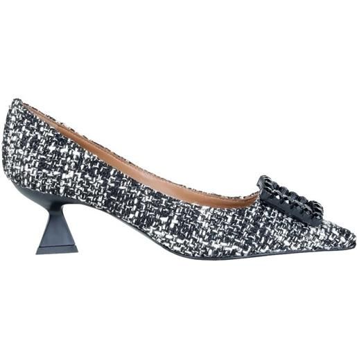 Festa decolté Festa evilly in tessuto bianco e nero