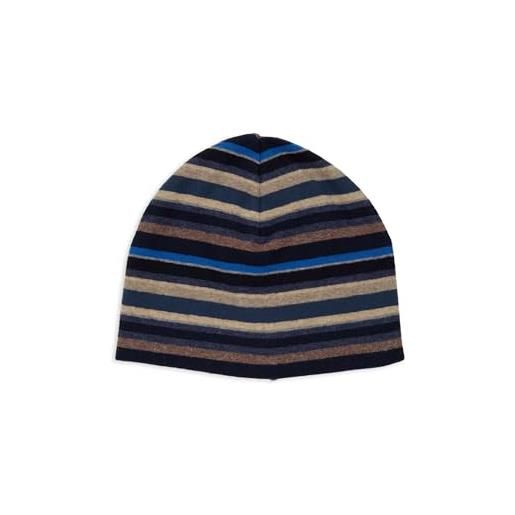 Gallo calotta unisex pile blu righe multicolor
