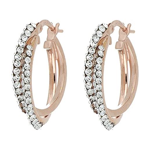 DelPia, 2begold Earrings in 18kt Gold and 925 Sterling