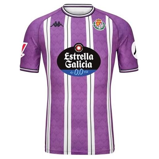 Kappa kombat home valladolid 14y - kit di calcio