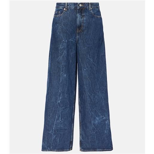 Ganni jeans a gamba larga marri