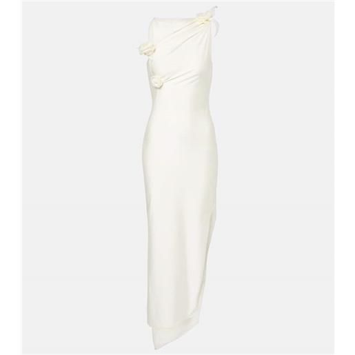 Coperni abito midi asimmetrico