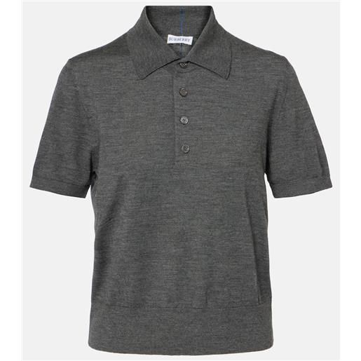 Burberry polo in lana