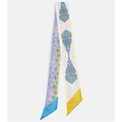 Etro foulard in seta con stampa paisley