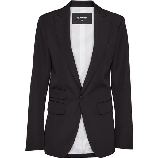 DSQUARED2 blazer monopetto sartoriale - nero