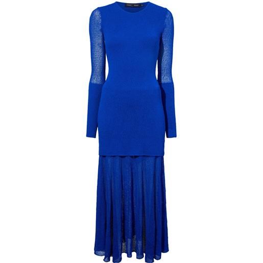 Proenza Schouler abito anita lungo - blu
