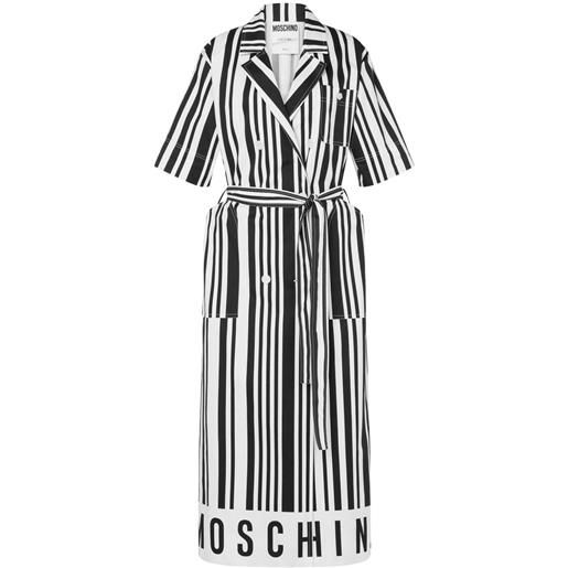 Moschino abito con stampa - bianco