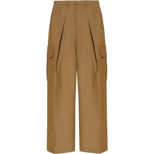 Burberry cargo con piega - toni neutri