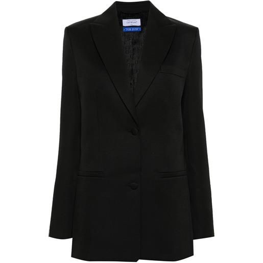 Off-White blazer monopetto - nero