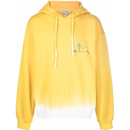 Nick Fouquet felpa con cappuccio - giallo