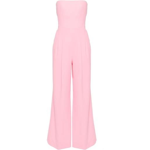 Emilia Wickstead tuta intera marcie a gamba ampia - rosa