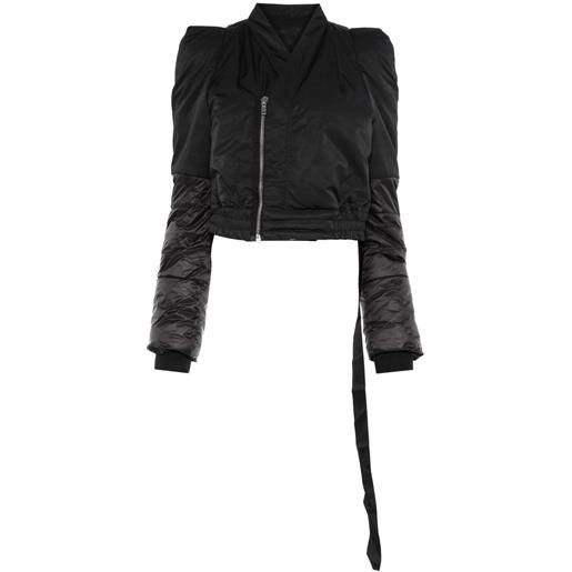 Rick Owens DRKSHDW bomber metro - nero