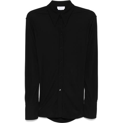 Alexander McQueen blusa con dettaglio a catena - nero