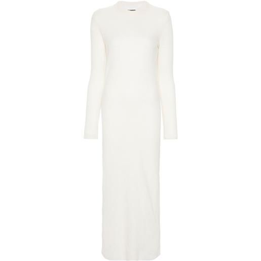 Jil Sander abito lungo - bianco