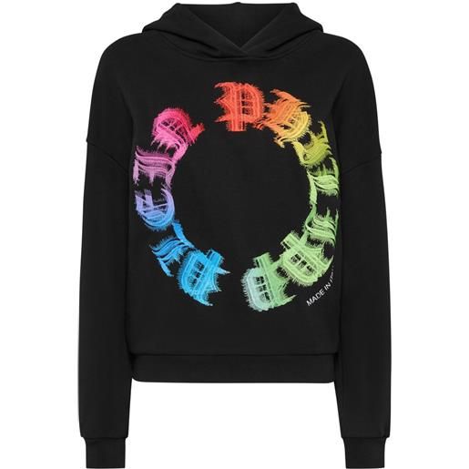 Philipp Plein felpa con cappuccio - nero