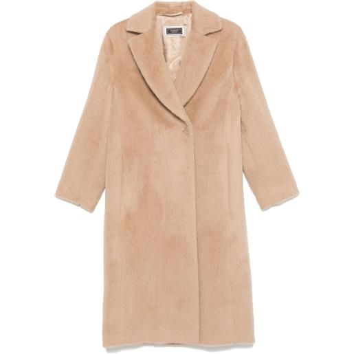 Peserico cappotto doppiopetto - marrone