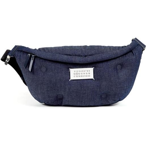 Maison Margiela marsupio glam slam denim - blu