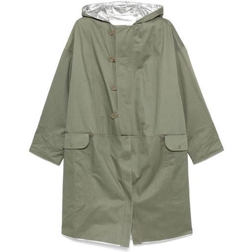 Rabanne parka reversibile - verde