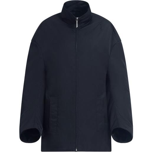 Marni bomber a collo alto con zip - nero