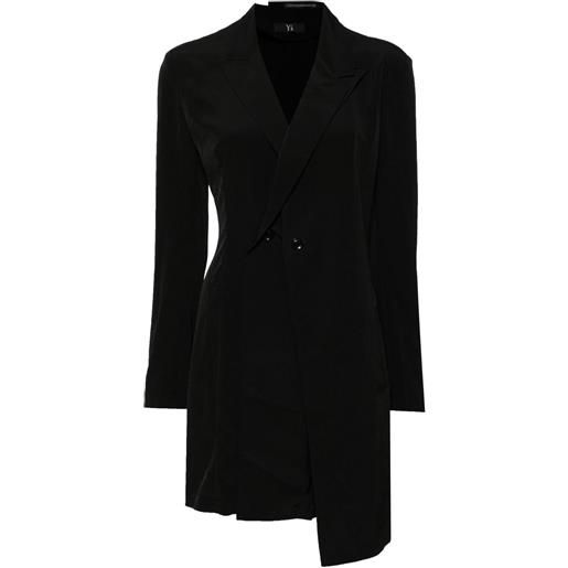 Y's blazer asimmetrico - nero