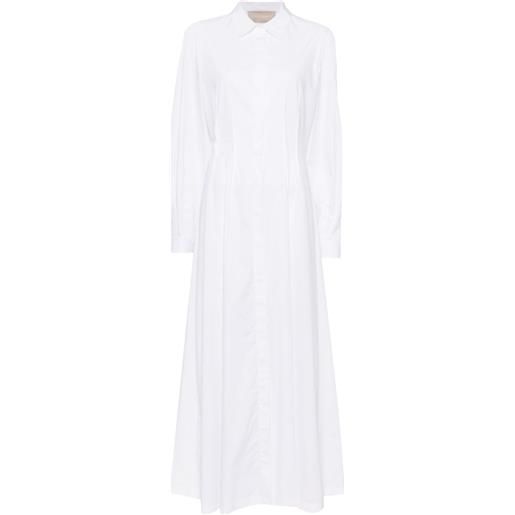 Elie Saab abito con colletto classico - bianco