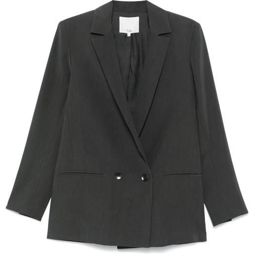 Tibi blazer doppiopetto - grigio