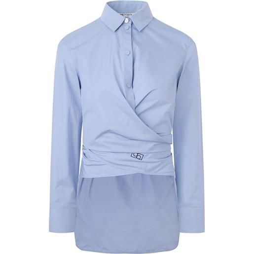 Ports 1961 camicia a portafoglio - blu