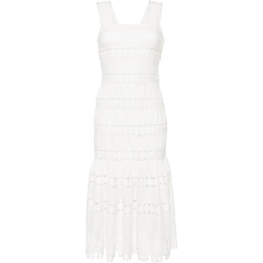 ZIMMERMANN abito midi - bianco