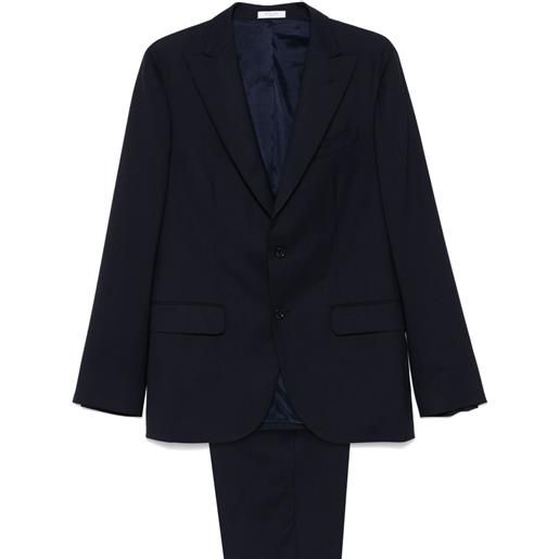 Boglioli completo in lana vergine - blu