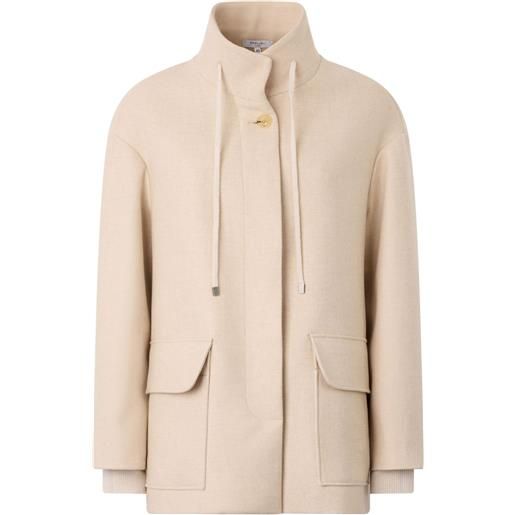 Boglioli giacca modello caban - toni neutri