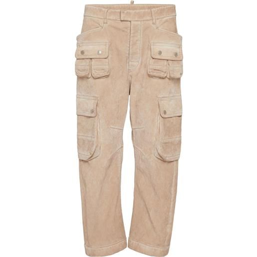 DSQUARED2 cargo con effetto sfumato - toni neutri