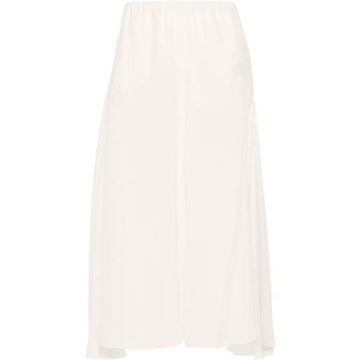 Chloé pantaloni crop gerogette - toni neutri