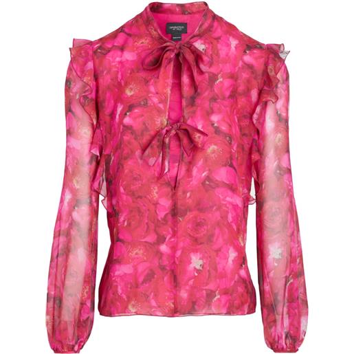 Giambattista Valli blusa a fiori - rosa