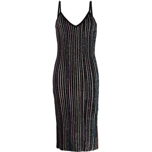 Missoni abito con paillettes - nero