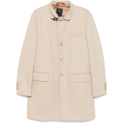 Fay cappotto monopetto - toni neutri