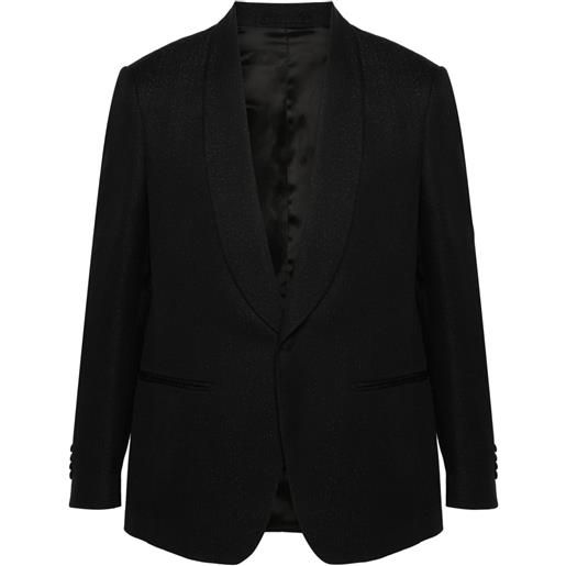 Lardini blazer lamé - nero