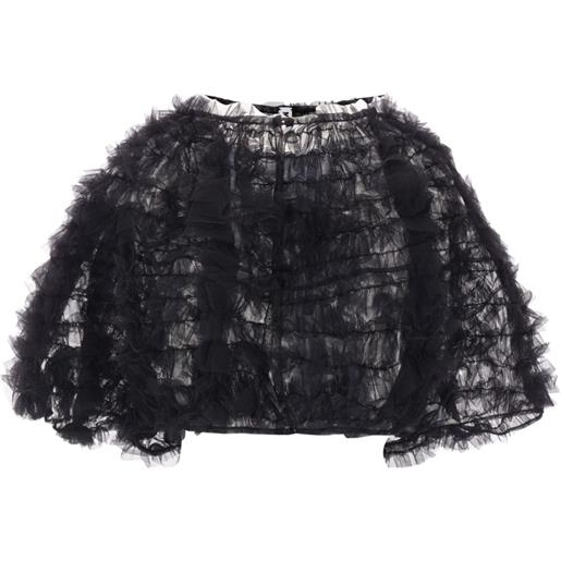 Molly Goddard blusa greta - nero