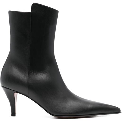 Alexander McQueen stivali 80mm - nero