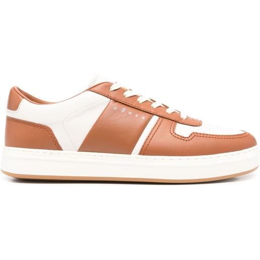 Hogan sneakers h-tv - marrone