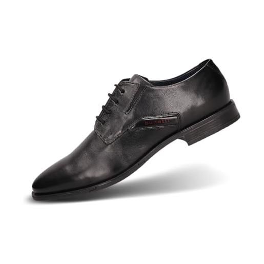 Bugatti Scarpe Stringate Uomo – Pelle Morbida, Tacco A Blocco 2,5 Cm, Fodera Sintetica, Colore Non Specificato - 4