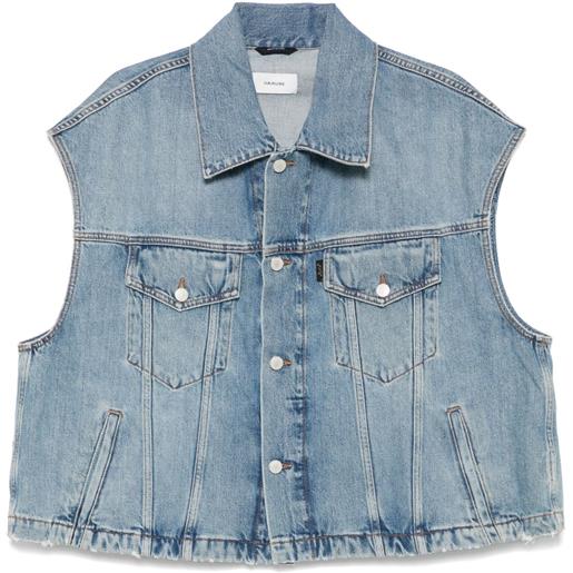 Haikure gilet denim - blu