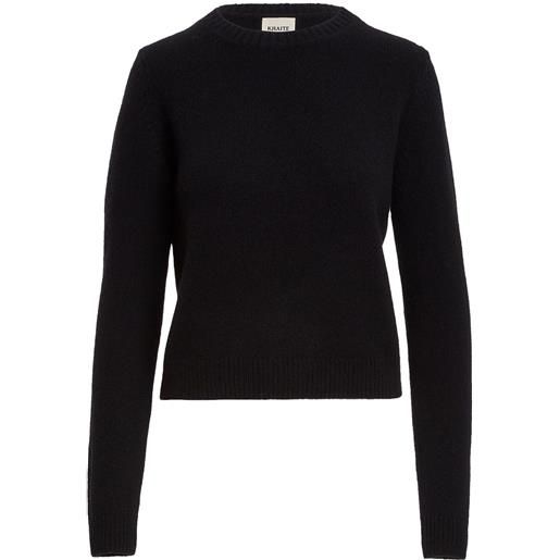 KHAITE maglione diletta - nero
