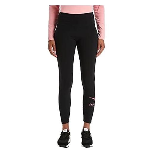 Diadora l. Leggings lush pantaloni donna cotone stretch sport run 102.177784 taglia l colore principale black